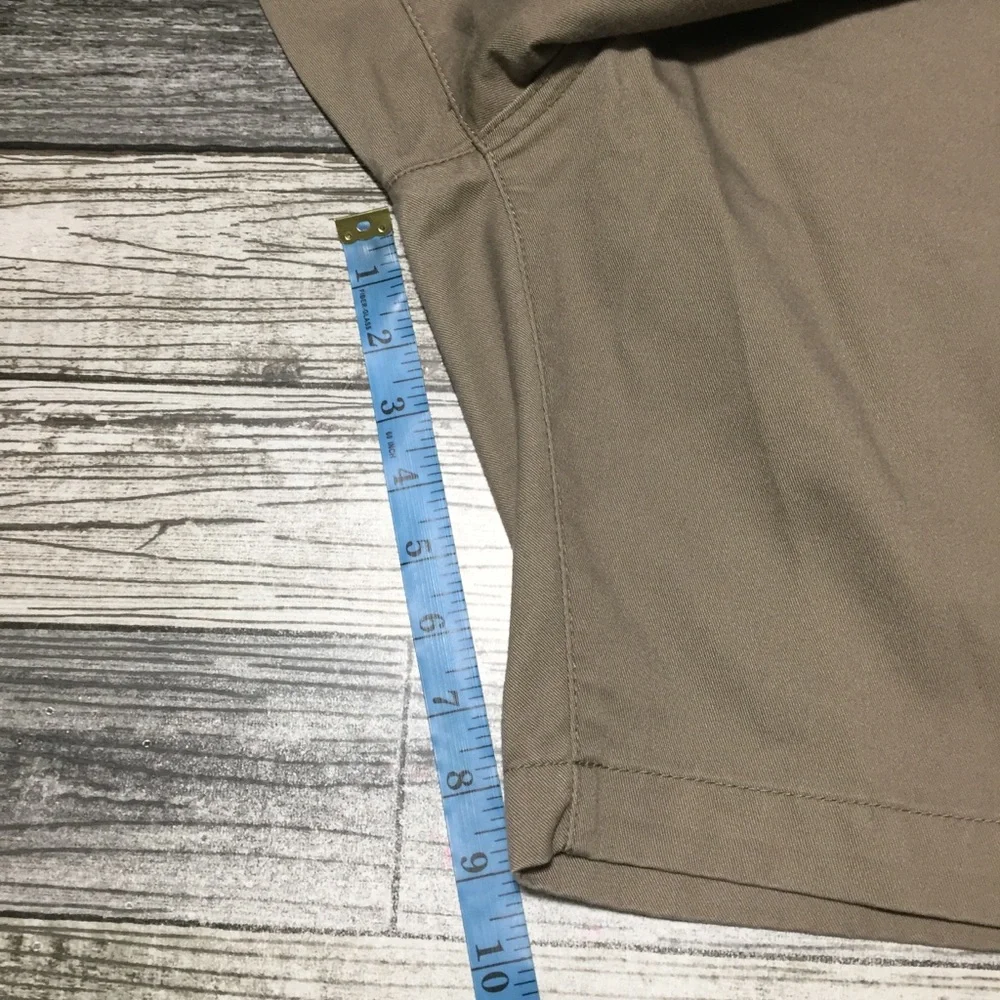 RVCA Weekend Chino Shorts Men’s 29 Brown Tan (Inseam 9) Canvas Casual